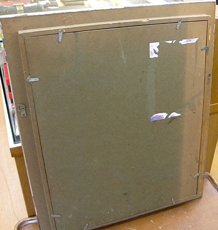 8145] 松木重雄 洋画 「赤い屋根」 油彩6号 - 広田屋 ブランド質屋通販