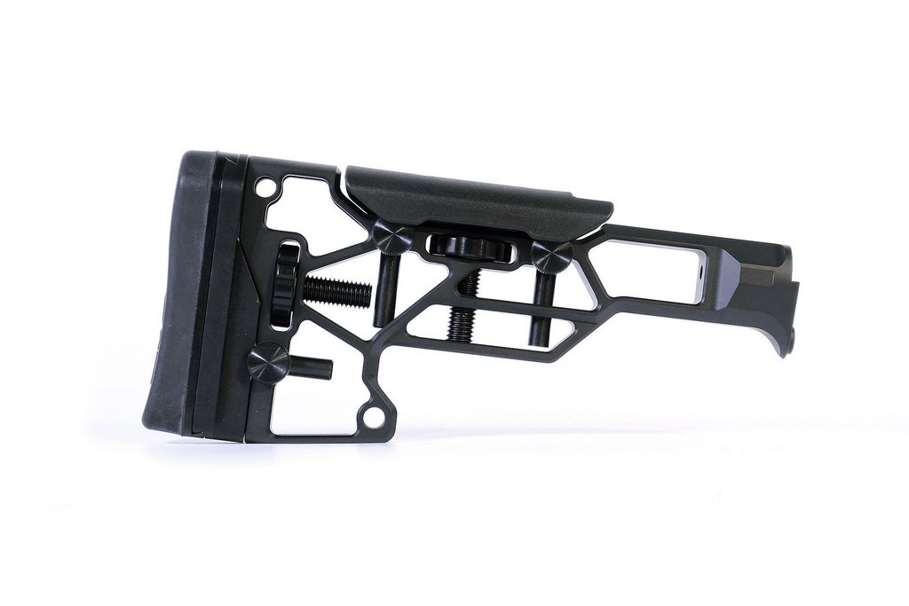 MDT- SRS Skeleton Rifle Stock - Black [MDT 102669-BLK] : Hirsch