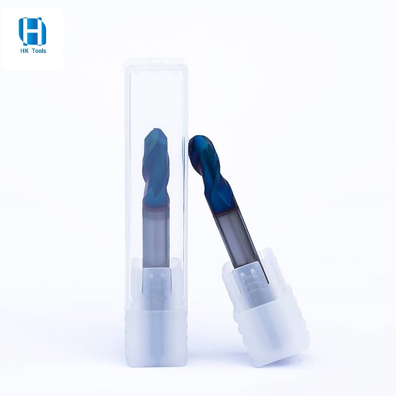 新製品 HRC65 超硬標準長 2F ボールエンドミル