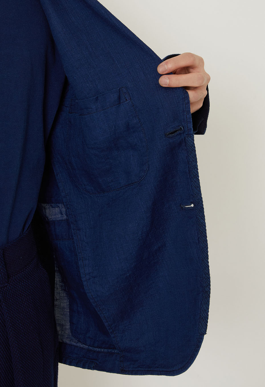 インディゴリネン ネンリンジャケット | BLUE BLUE JAPAN | ハリウッド