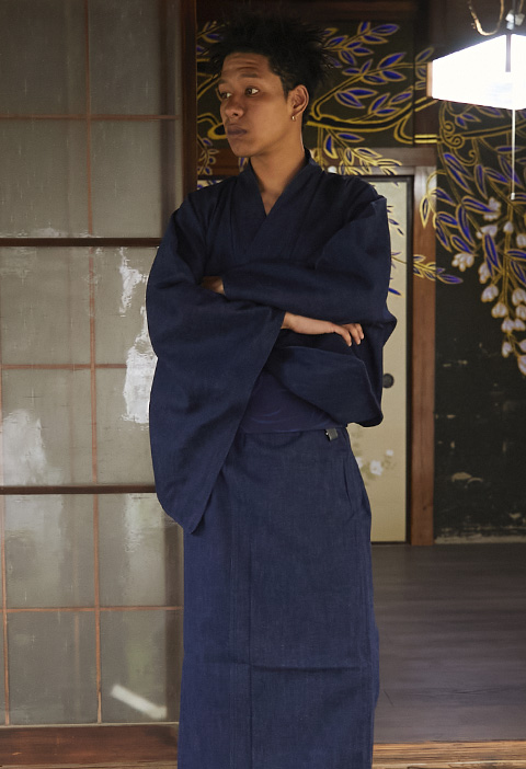 AKAMIMI DENIM YUKATA | アカミミデニム ユカタ | ユカタ | BLUE BLUE