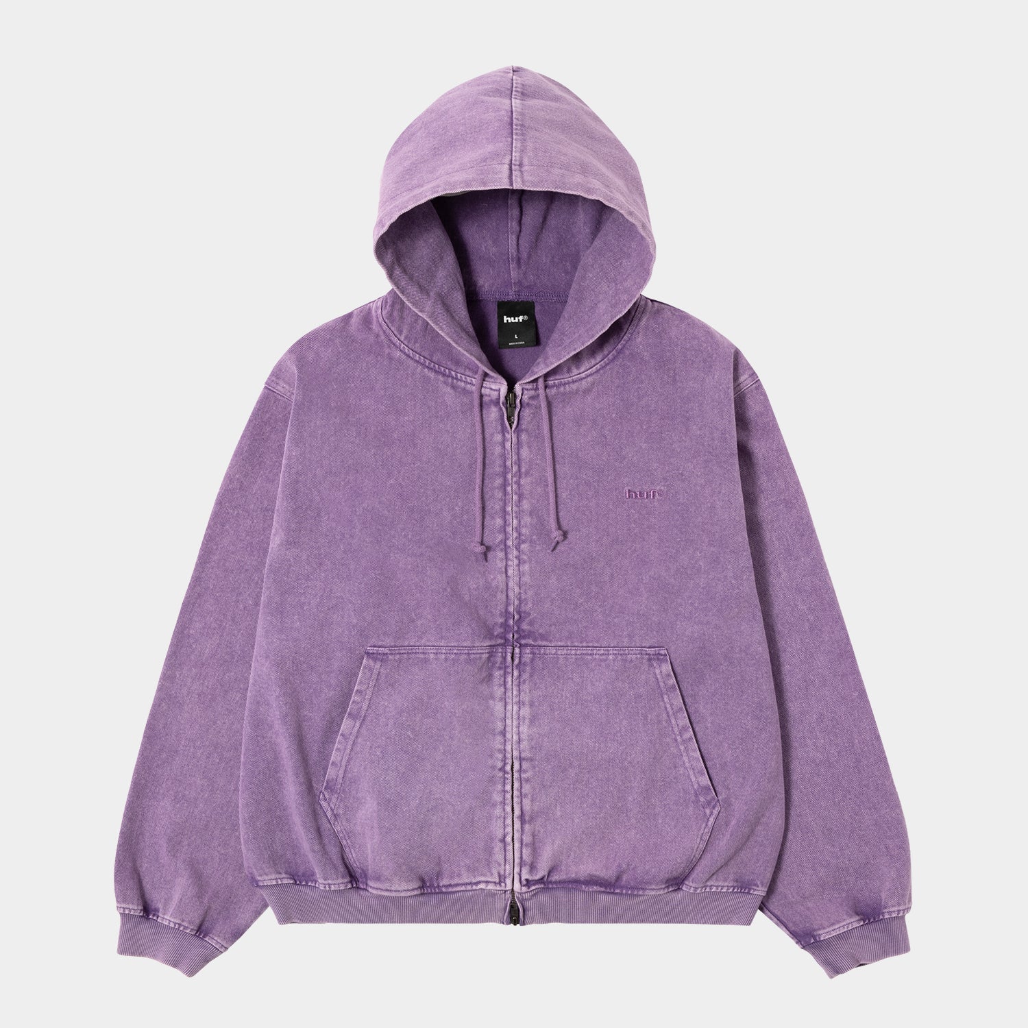 HUF®eightynine WASHED FULL ZIP HOODIE｜HOODIES（パーカー）｜【公式
