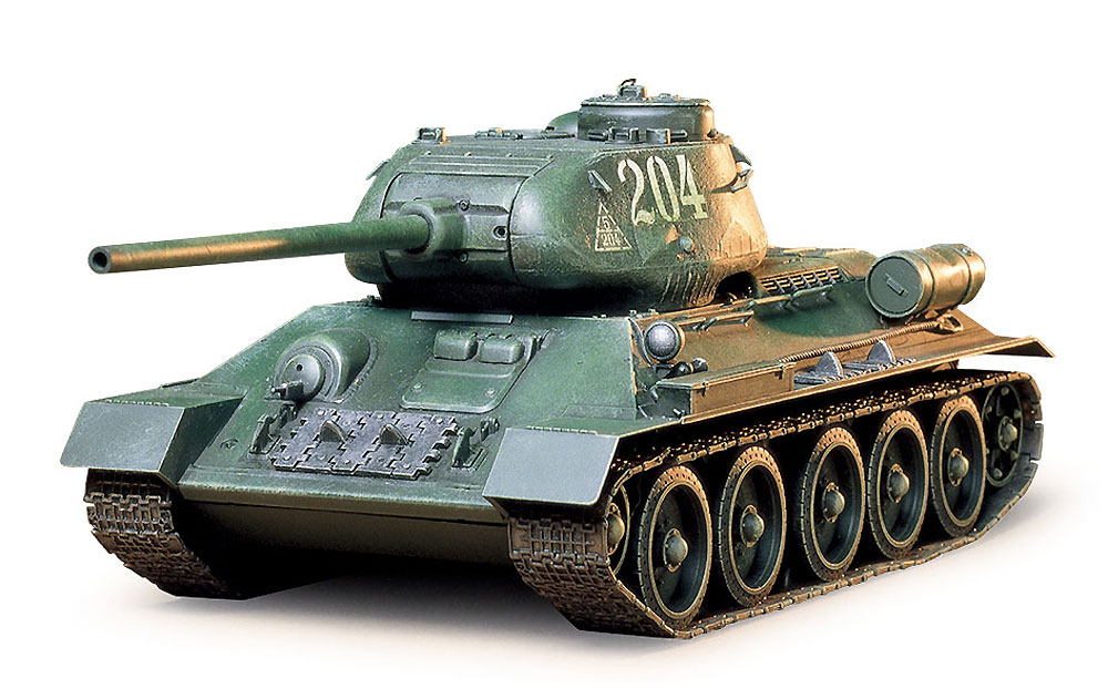 1/35 ミリタリーミニチュアシリーズ ソビエト T34/85 中戦車 タミヤ模型
