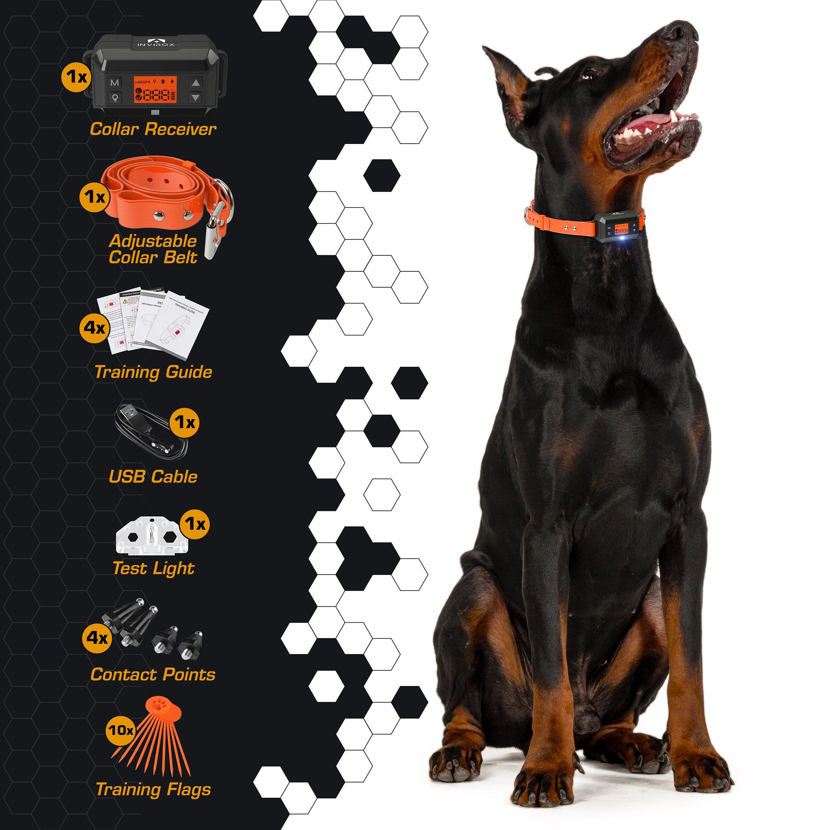 INVIROX - GPS Dog Wireless Fence System : 2025 U-BLOX Chip