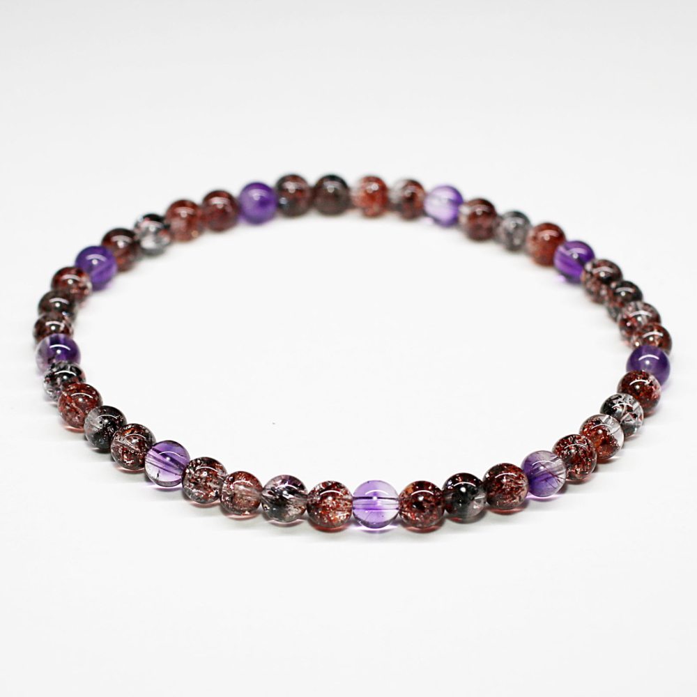 高品質++]スーパーセブンブレスレット（約5mm玉） - 埼玉県吉川市の