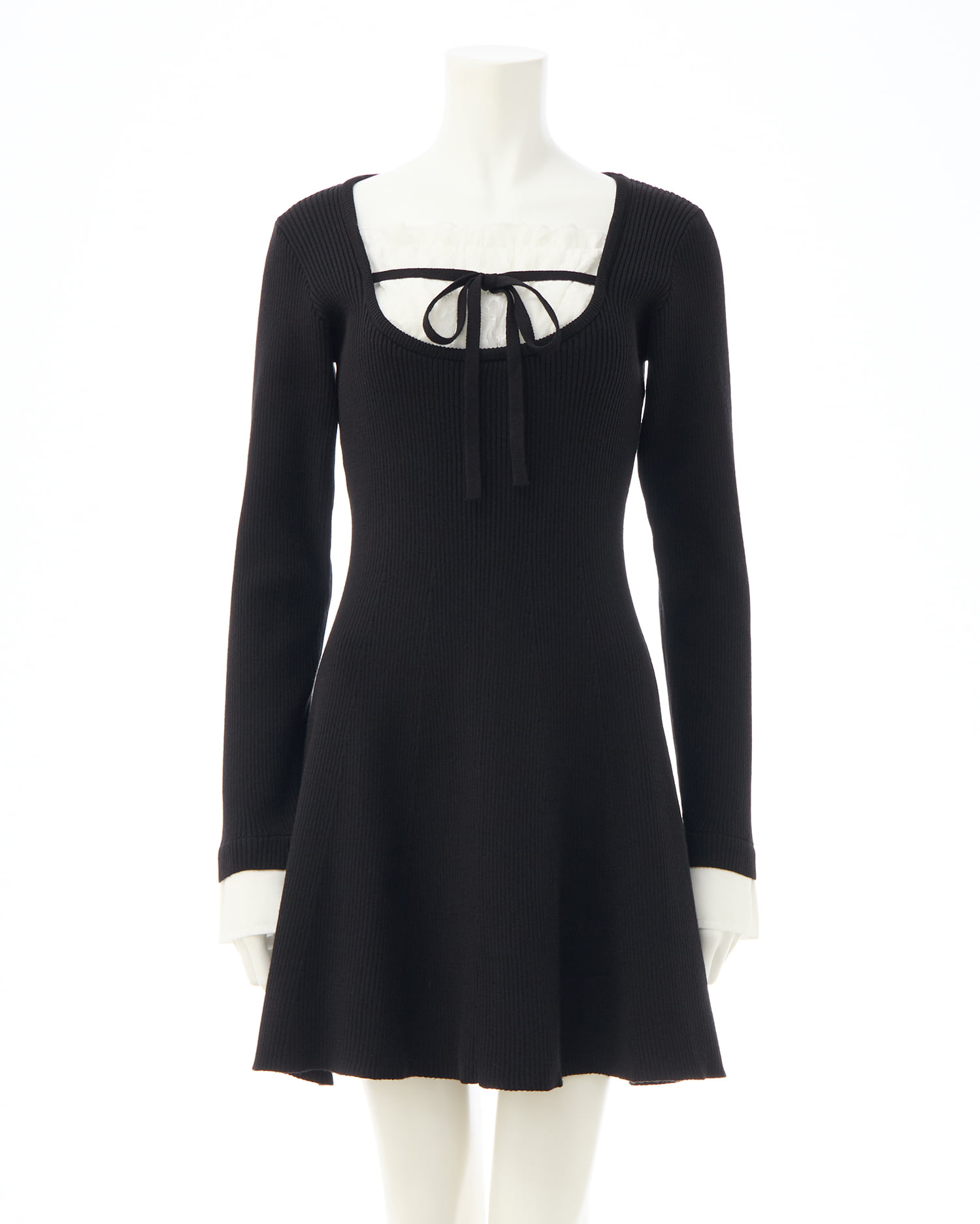 シャツドッキングニットワンピース｜INGNI(イング) 公式通販｜INGNI STORE