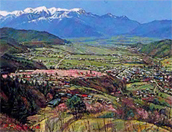 一枚の繪 －向山僚一 油絵展