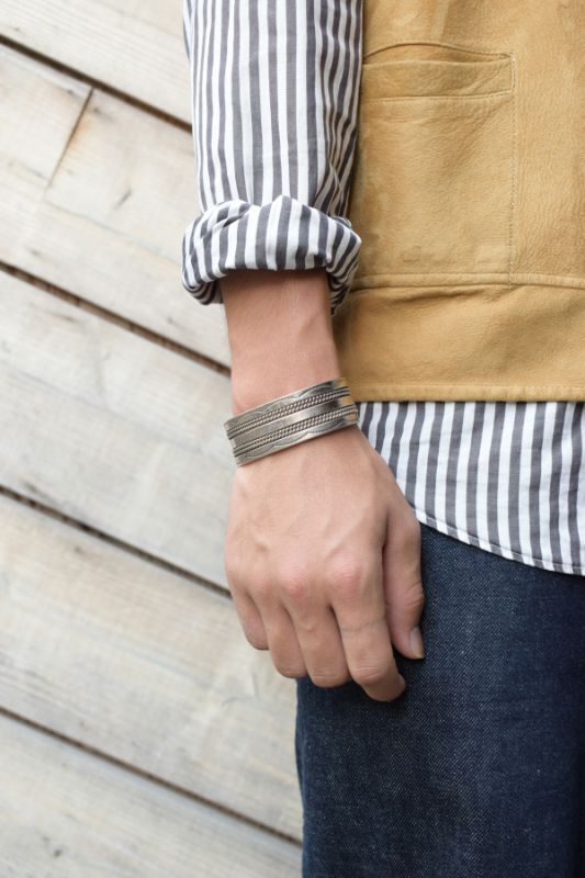 Indian Jewelry Navajo silver bangle