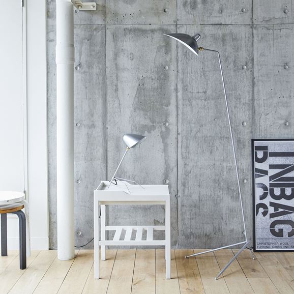 数量限定】 LAMPADAIRE 1 LUMIERE Silver /Serge Mouille｜これまでに