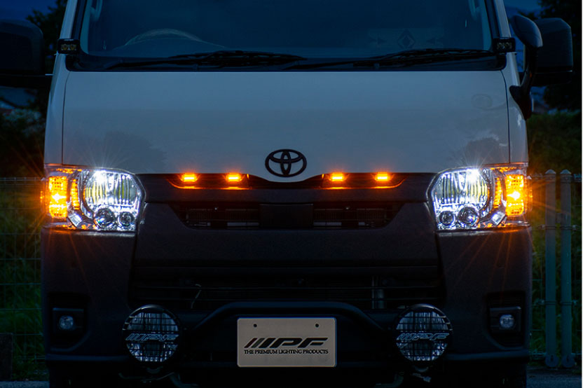 IPFオフィシャルECショップ / グリルマーカー for ハイエース (EXH-05)