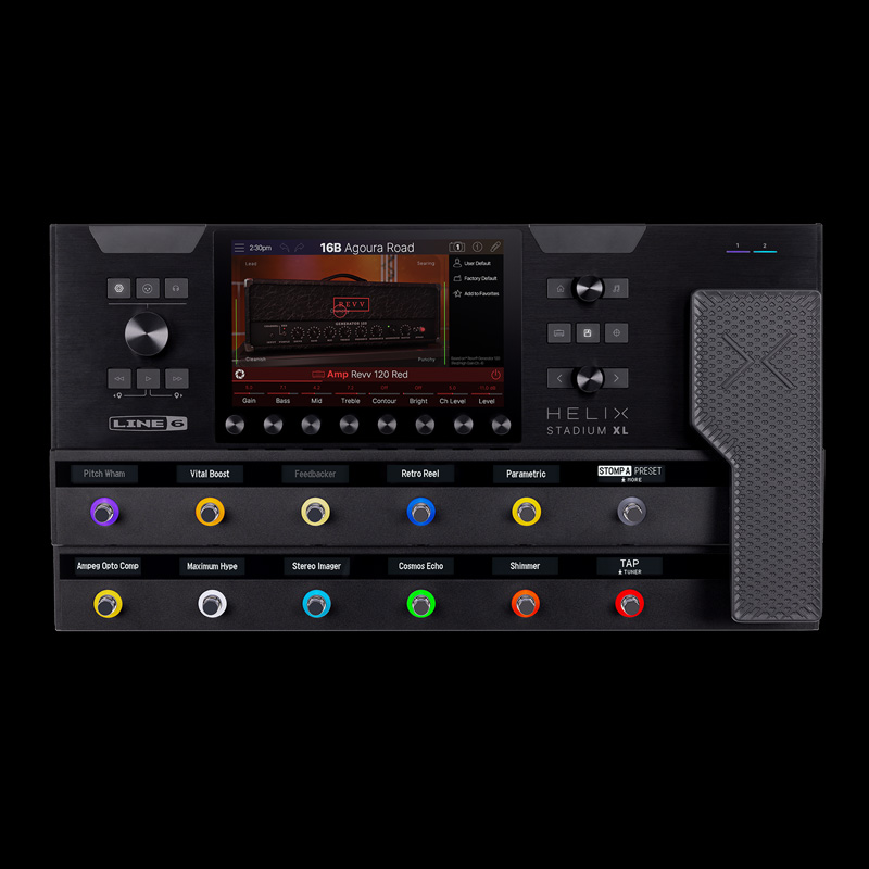 Helix Stadium XL Floor ｜ Line 6 - Helix ｜ 次世代のプロスペック