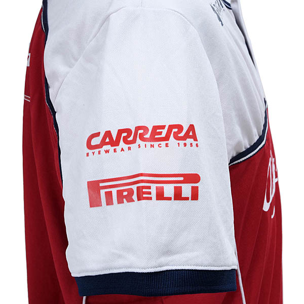 Alfa Romeo RACING 2019チームスタッフ用ポロシャツ : イタリア自動車