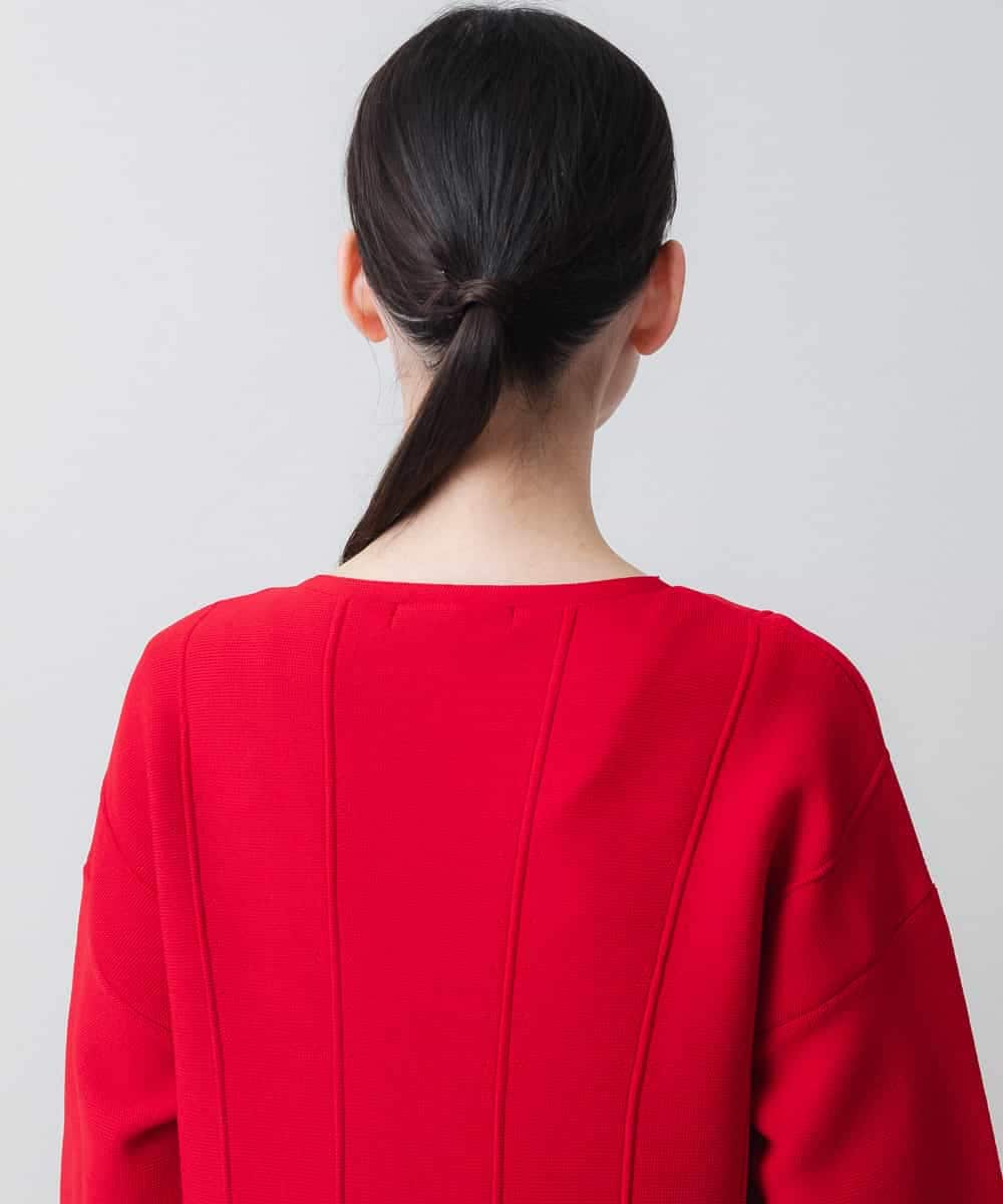 デザインヘムニットワンピース /日本製(ワンピース) | HIROKO KOSHINO