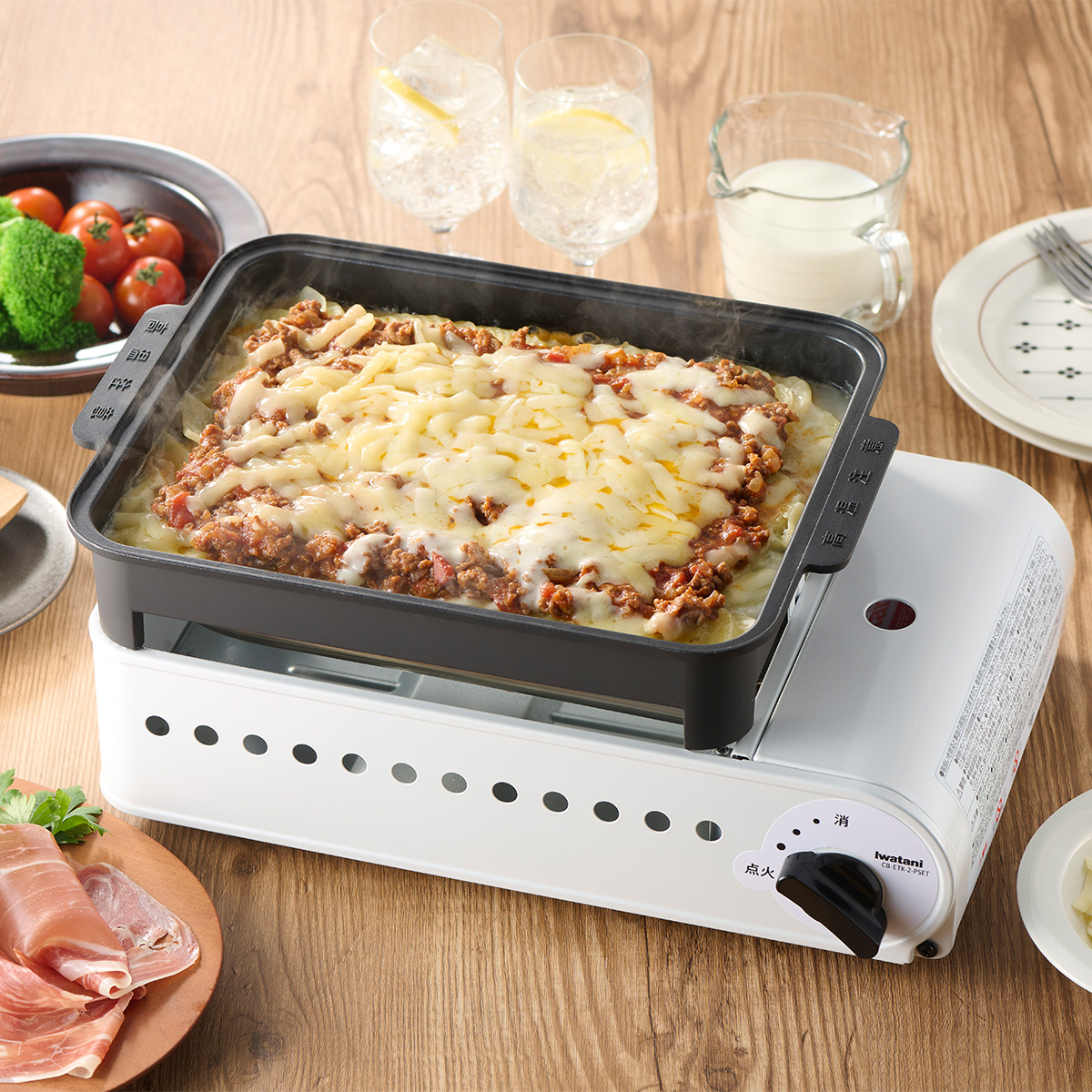 カセットガスたこ焼器 プロたこマルチ