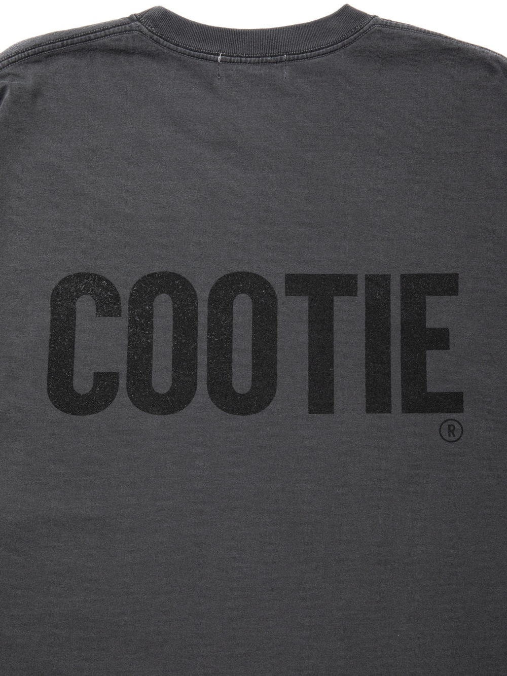COOTIE PRODUCTIONS/Pigment Dyed L/S Tee（Black）［ピグメントダイ