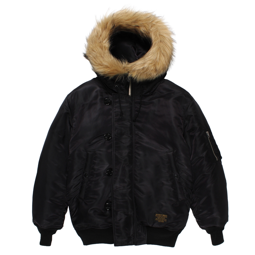 WACKO MARIA/N2-B FLIGHT JACKET（BLACK）［N2-BフライトJKT-25秋冬