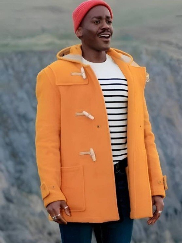 Doctor Who Ncuti Gatwa Duffle Coat - Jacket Hub