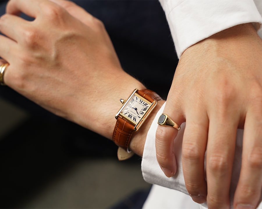 カルティエ タンク ルイのサイズを比較！おすすめサイズはSMとLMどっち