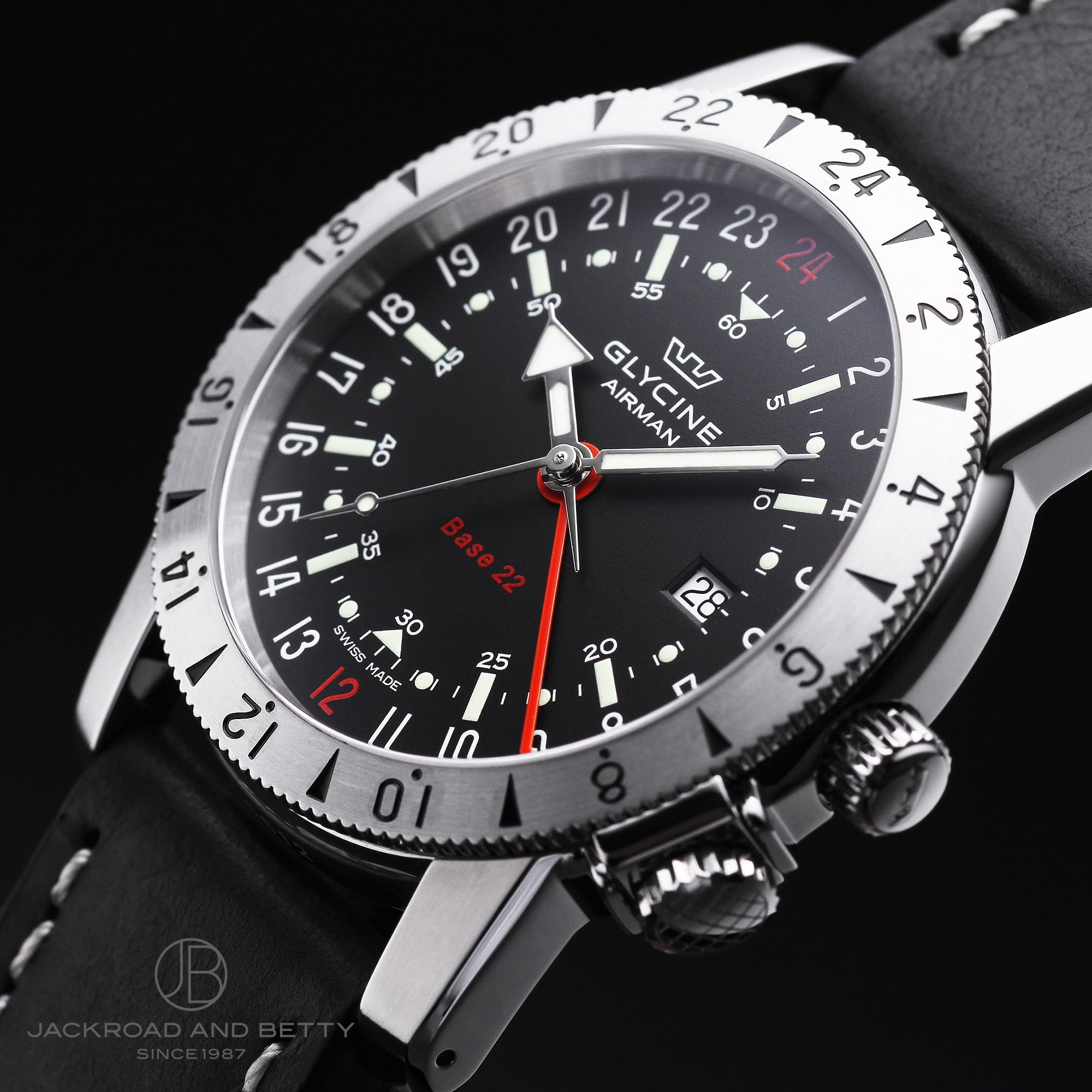 エアマン ベース22[3887.19.LB9B] Airman Base22 | グライシン メンズ