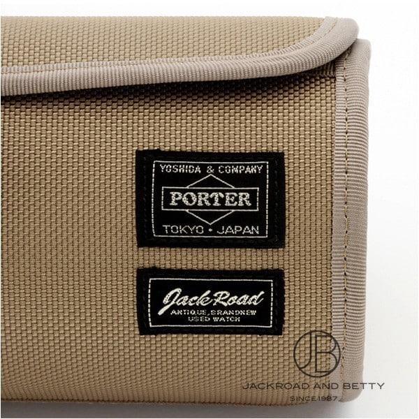 JackRoad×PORTER コラボレーション オリジナル ウォッチケース[beige