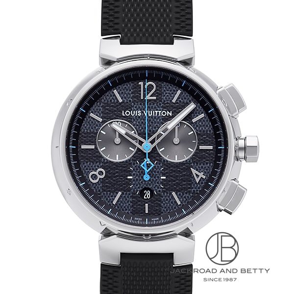 タンブール GM ダミエ グラフィット クロノグラフ[QA094Z] Tambour GM