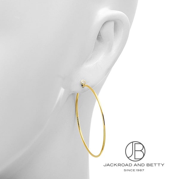 エルサ・ペレッティ ダイヤモンド フープ ピアス[28273606] Elsa