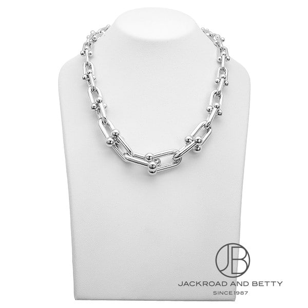 ハードウェア グラジュエイテッド リンク ネックレス 16インチ