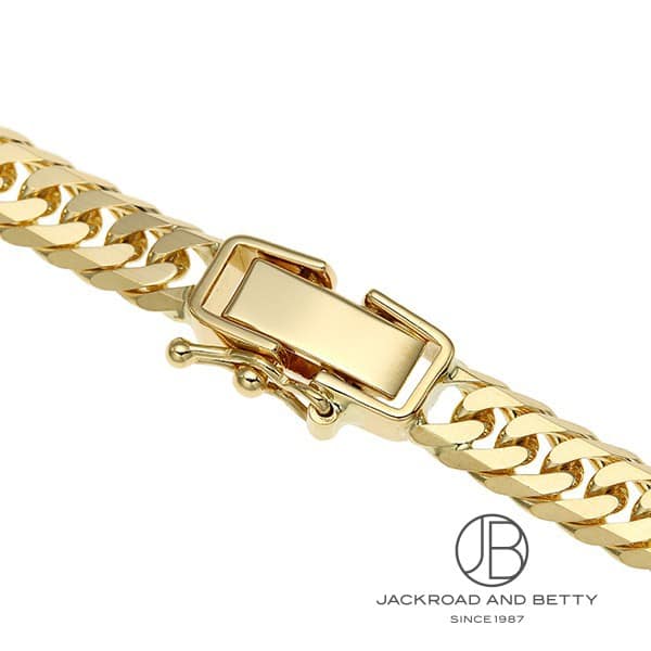 K18 6面 ダブル 33g 55cm ネックレス 造幣局刻印有り[] Kihei Gold