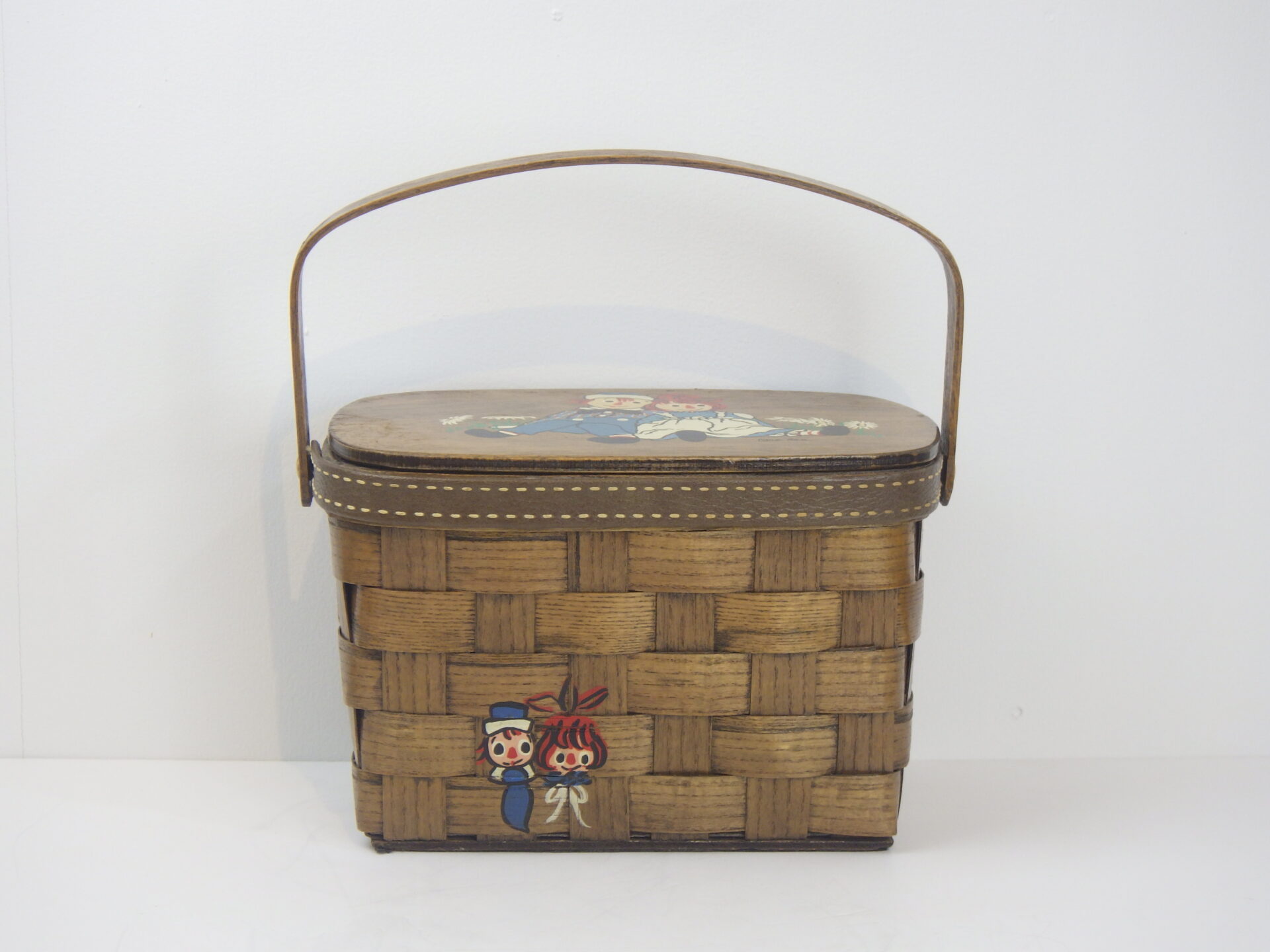 Caro nan basket” Raggedy Ann&Andy ビンテージ カロナンバスケット