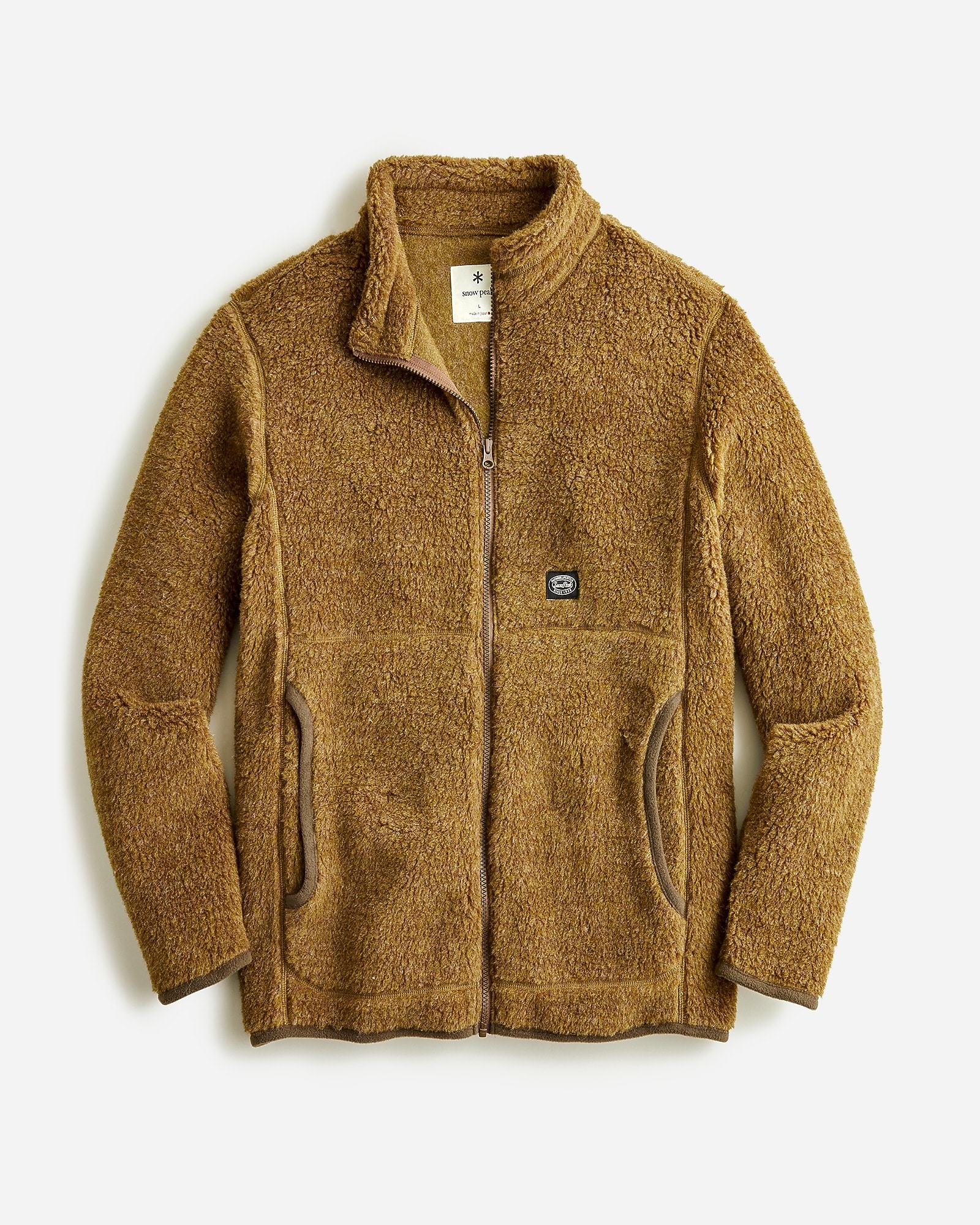 Snow Peak® English Wool-blend Fleece Jacket For Men | J.Crew
