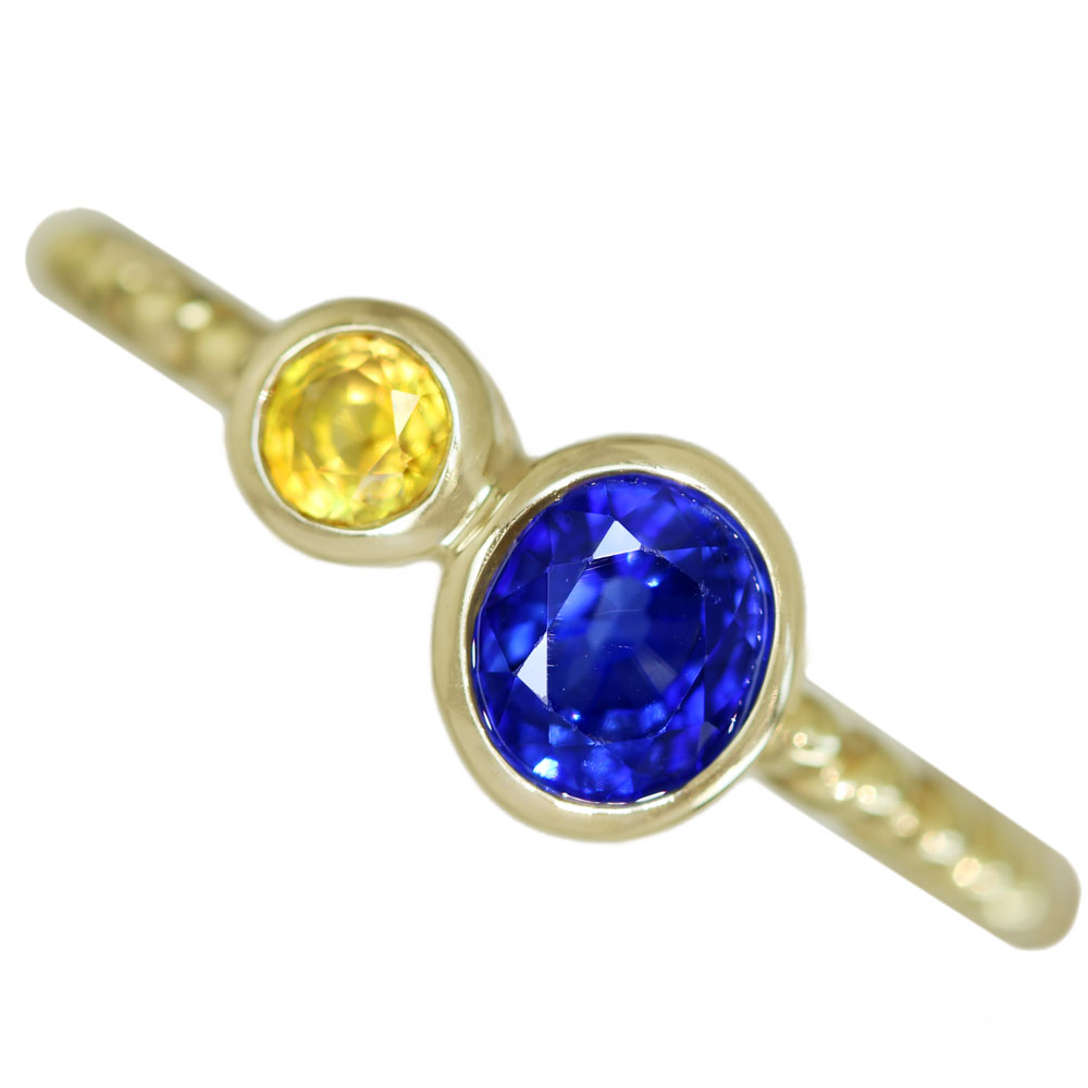 jewel planet 公式サイト / 【PRE OWEND】【HANDMADE】K18YG ブルー