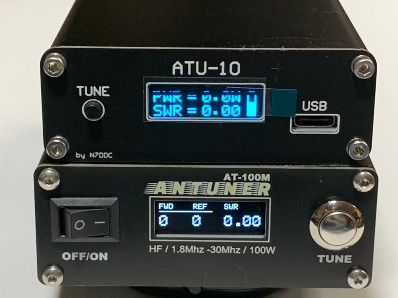 ATU-10とAT100M（アンテナチューナ） | jh4vaj