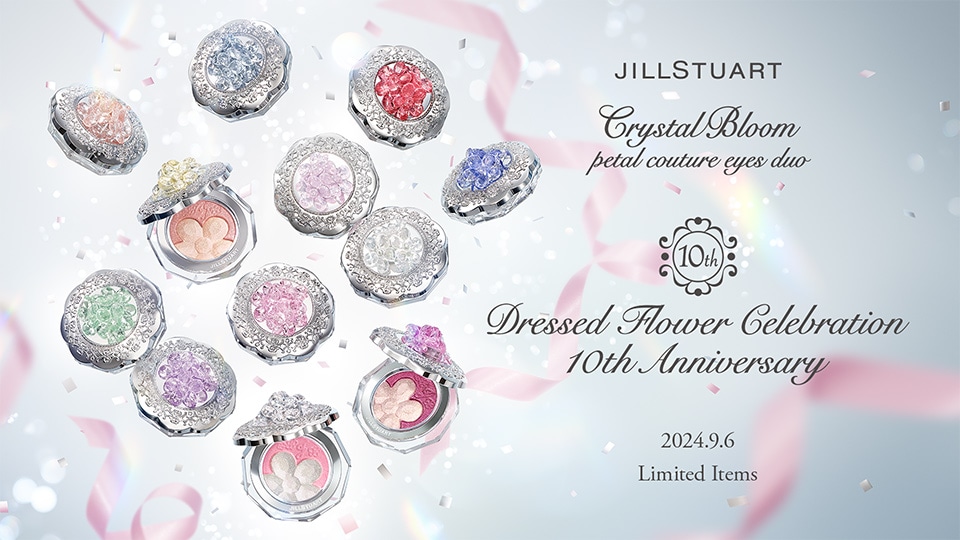 JILL STUART Crystal Bloom petal couture eyes duo Limited Items