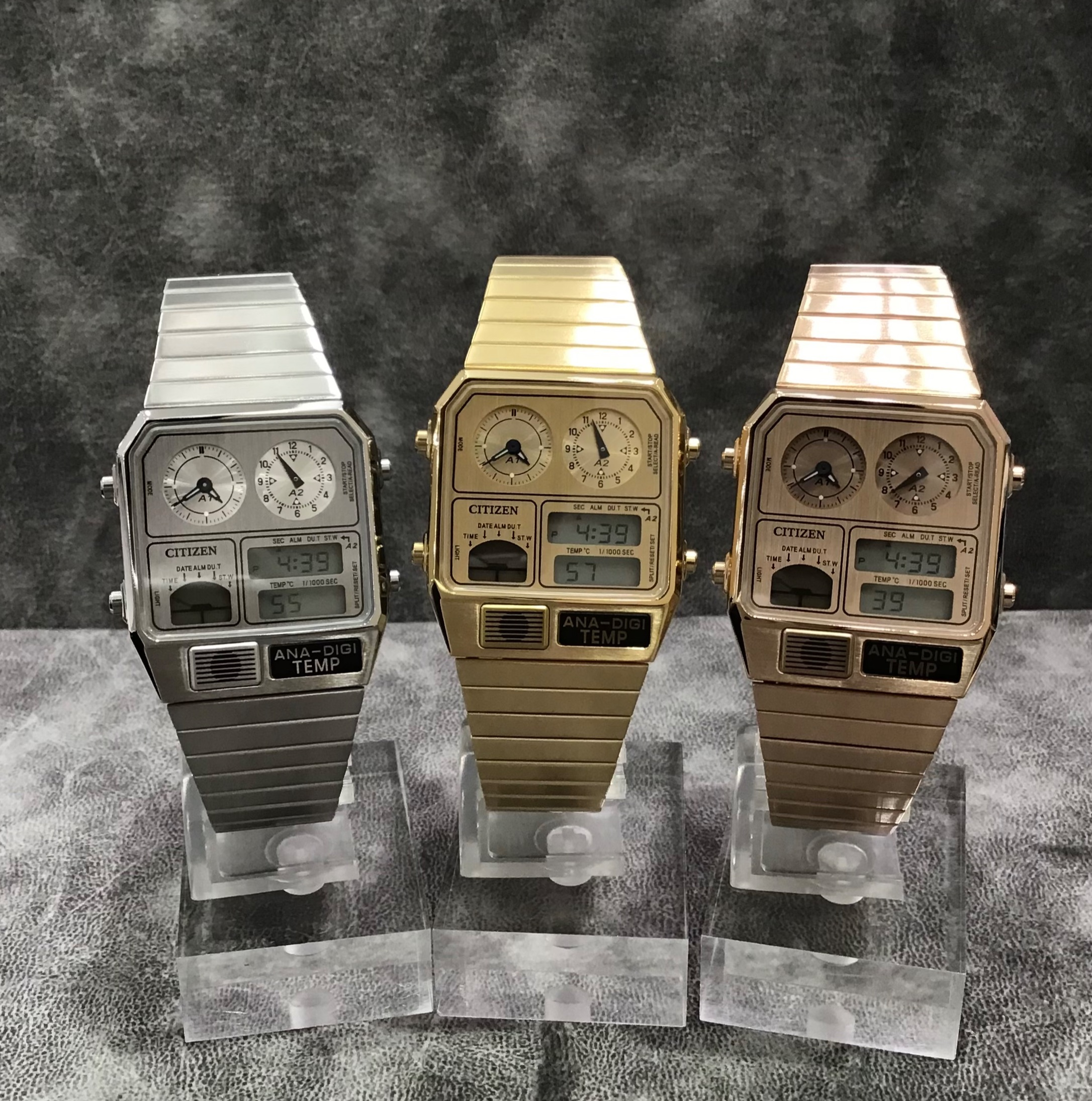 CITIZEN RECORD LABEL】新発売！アナデジテンプの限定モデル │チック