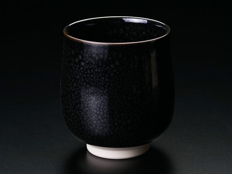 有田焼】湯呑 銀油滴天目