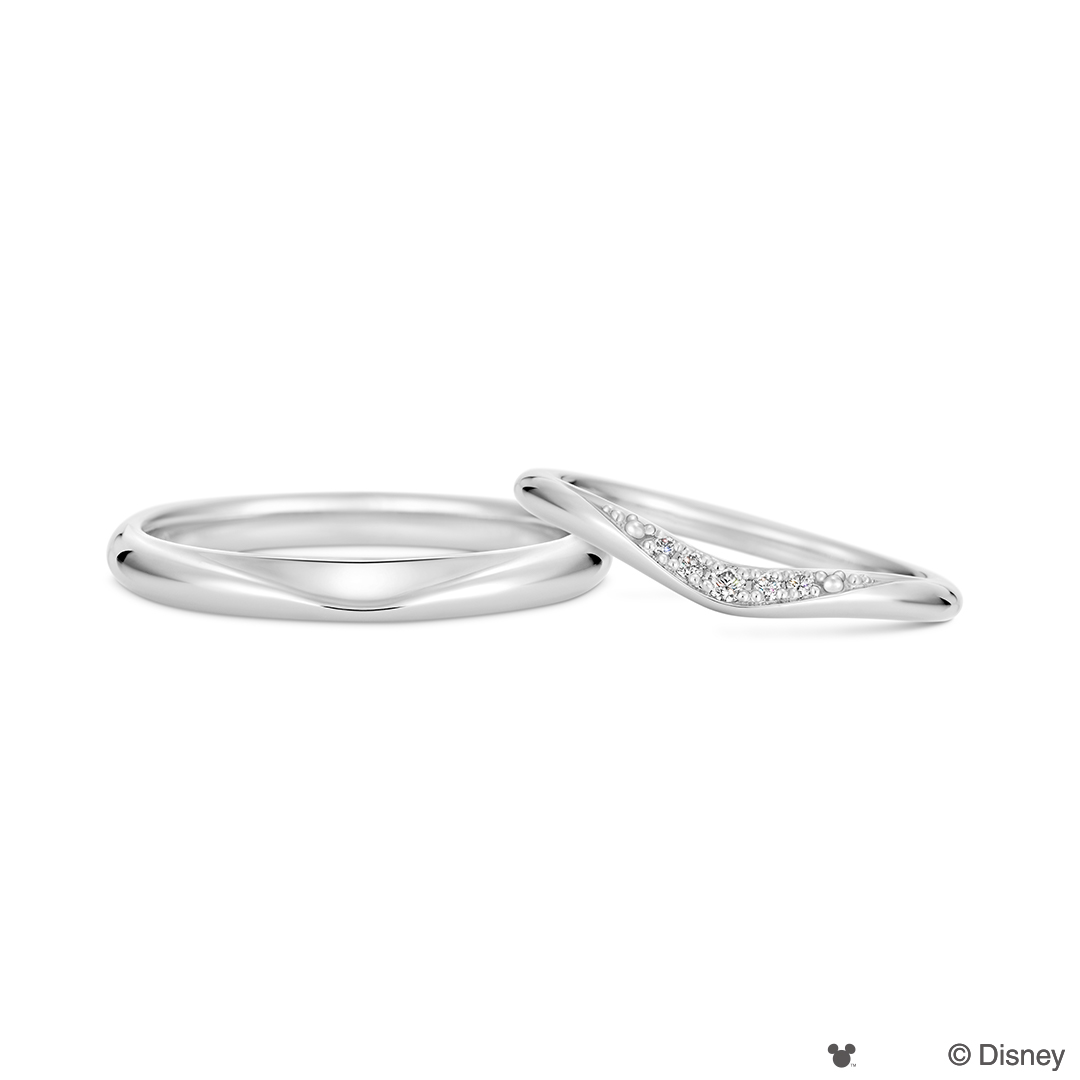 ミッキー&ミニー」[RDE-123]｜結婚指輪（マリッジリング）