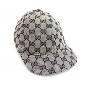 Gucci Junior GG Canvas Baseball Cap Beige | ONU
