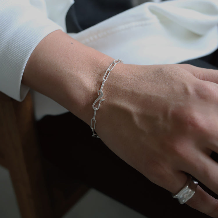 レクトチェーンブレスレット SV -M-