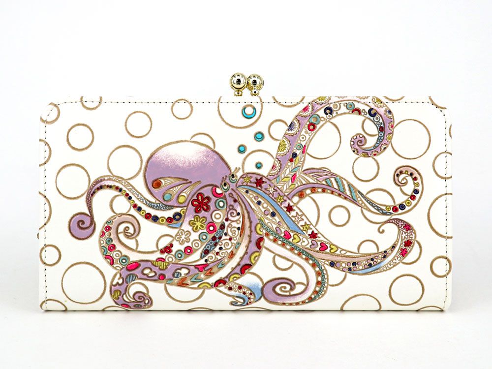 完売【予約限定】ミス・オクトパス がま口長財布［t］