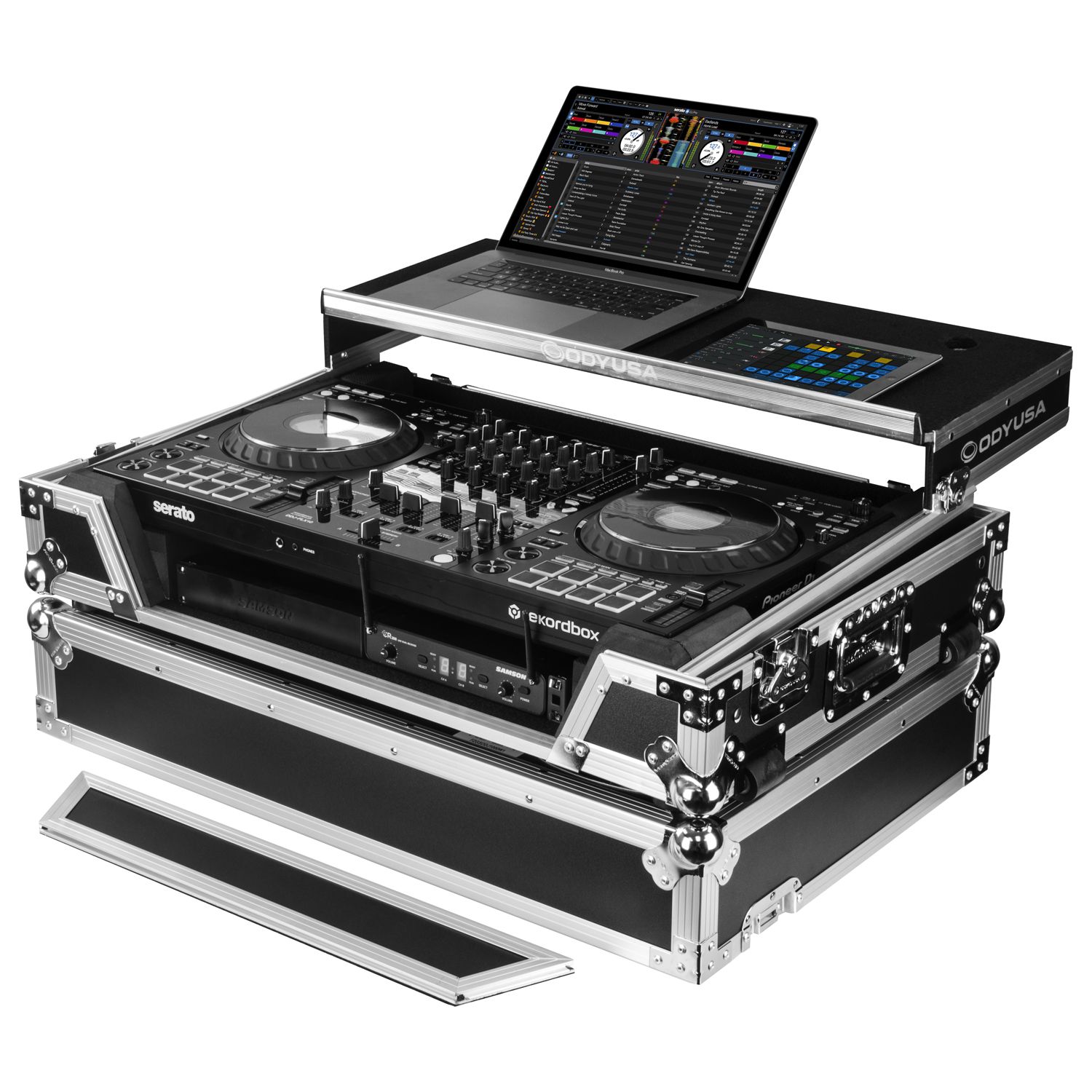 Pioneer DDJ-1000/DDJ-1000SRT Case with Glide Platform | Odyssey Gear