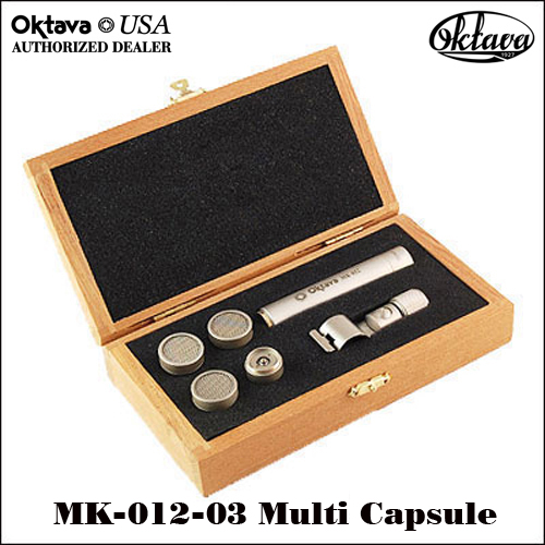 MK-012-03 Multi-Capsule Single Condenser Microphone | Oktava USA