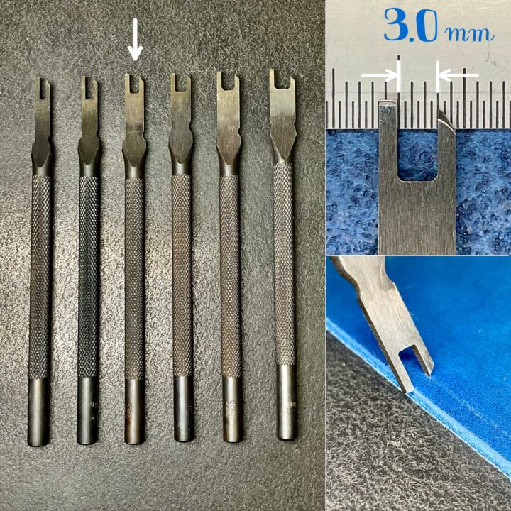 手縫い用ディバイダー (3.0mm)【特注工具販売】｜製品紹介｜レザー工具