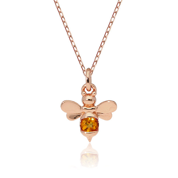 K18/Pt「ミツバチ」ネックレス｜【オレフィーチェ】Orefice