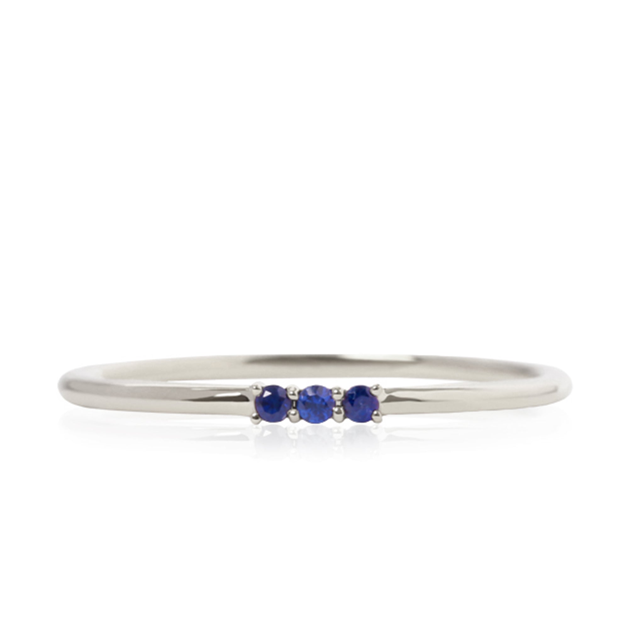 K18/Pt「サファイア ハンナ」リング｜【オレフィーチェ】Orefice