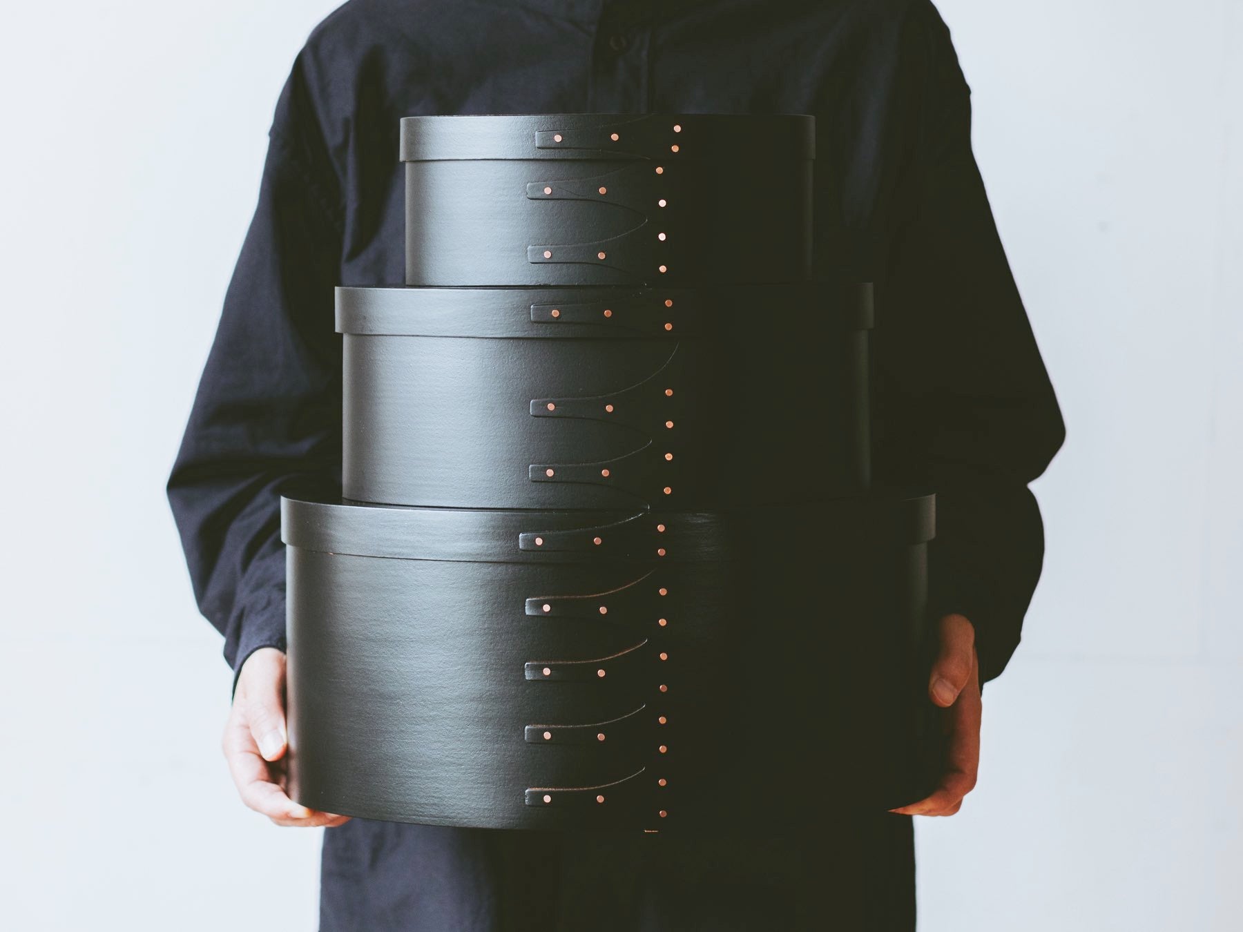 シェーカーオーバルボックス／ブラック｜シェーカーボックス｜オルネ