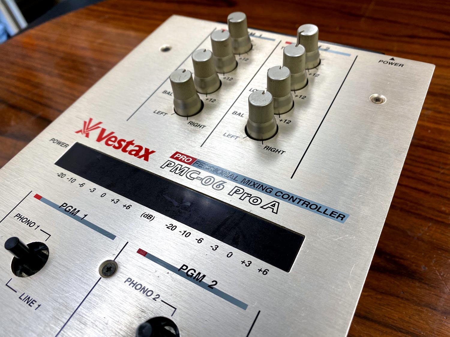 ジャンク品】Vestax/DJミキサー/PMC-06ProA -DJ機材アナログレコード
