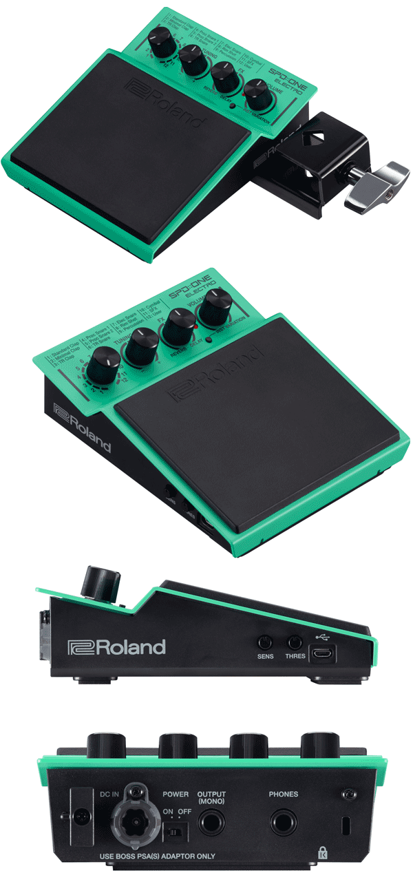 パーカッションパッド】RolandのSPD::ONE(1E,1K,1P,1W)のご紹介です!!