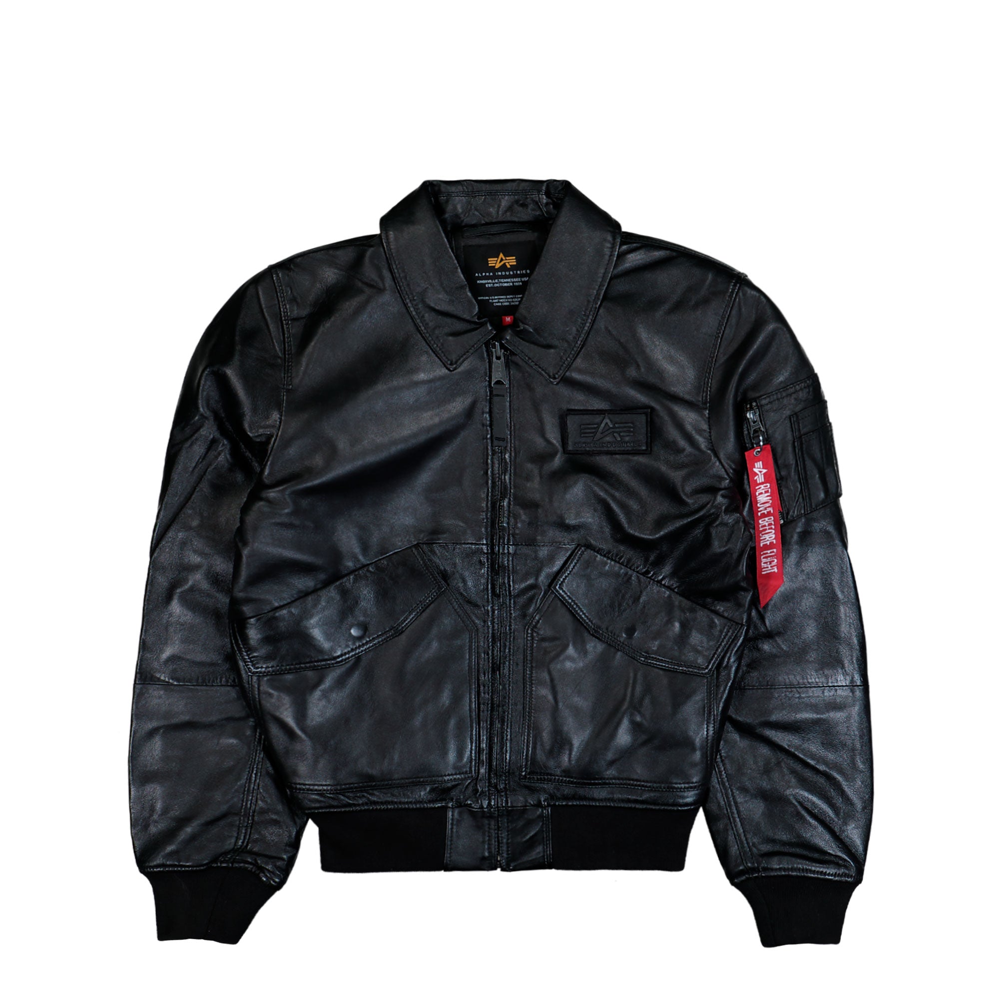Alpha Industries CWU-45/P Leather Jacket 266106-03 | OVERKILL