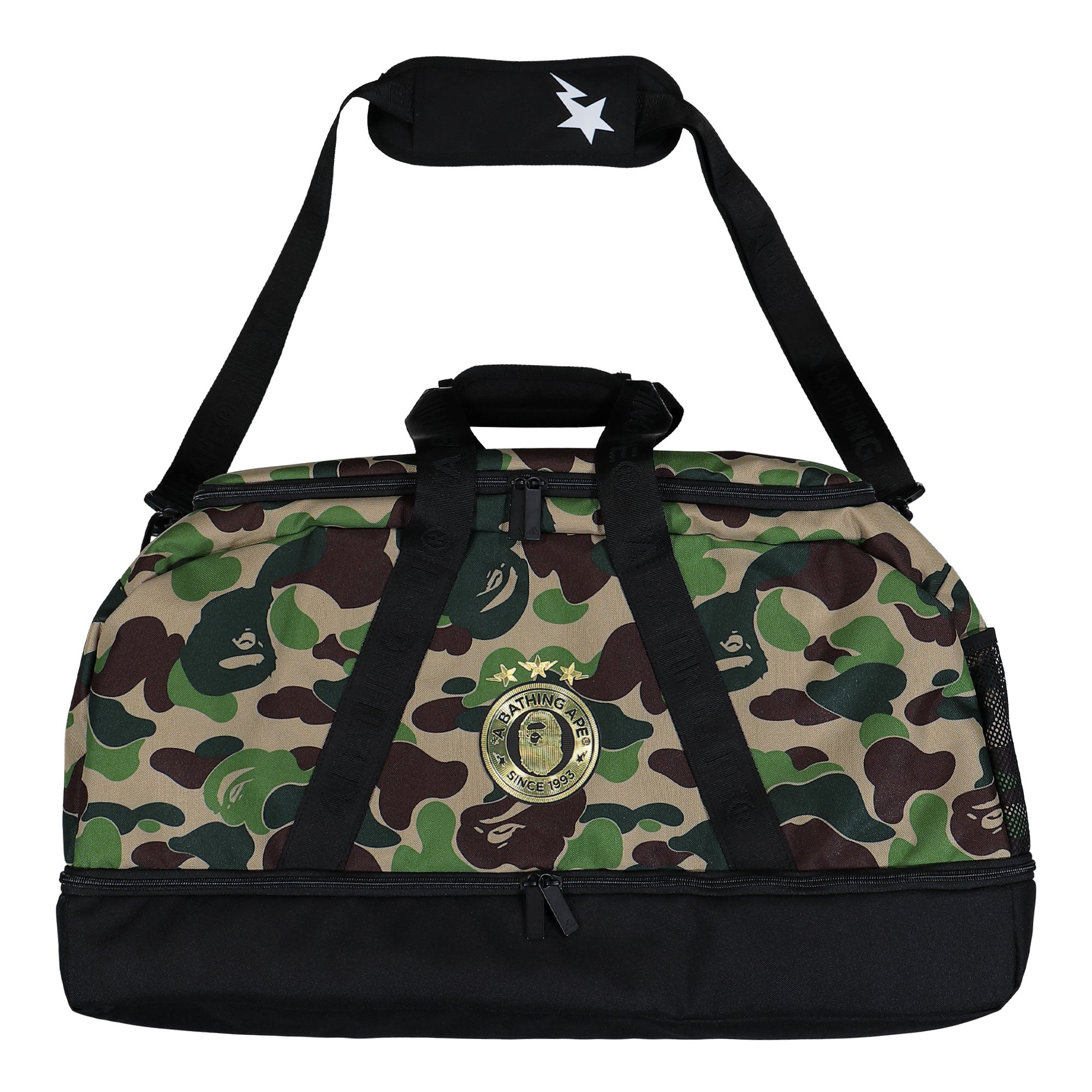 BAPE x adidas Duffle Bag JY8236 | OVERKILL