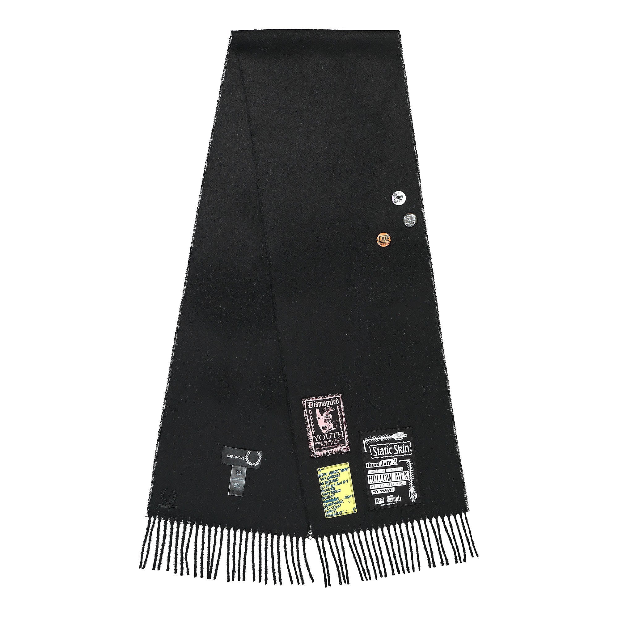 Fred Perry Raf Simons x Fred Perry Flannel Scarf SNW2048 | OVERKILL